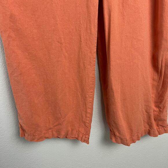 Carly Jean Los Angeles CJLA Size Small Desert Sun Linen Blend Jumpsuit Romper - Picture 4 of 10